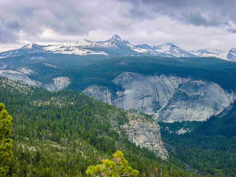 Sites along the Half Dome trail