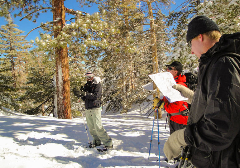 Learning Winter Navigational Skills