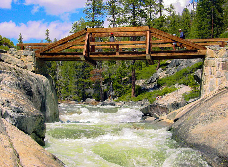 Bridge over Yosemite Creek