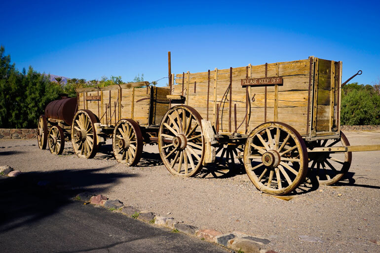 Borax Museum Mule Train