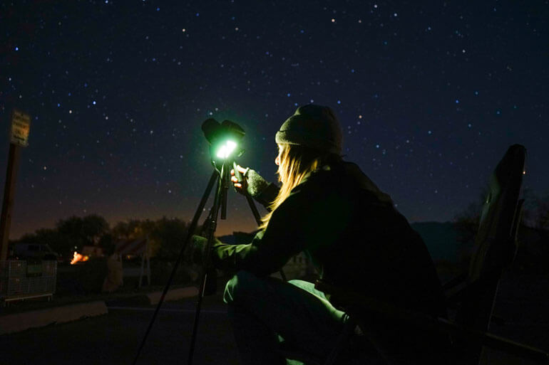 Star Gazing in Death Valley