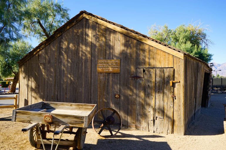 Mule Barn in Death Valley