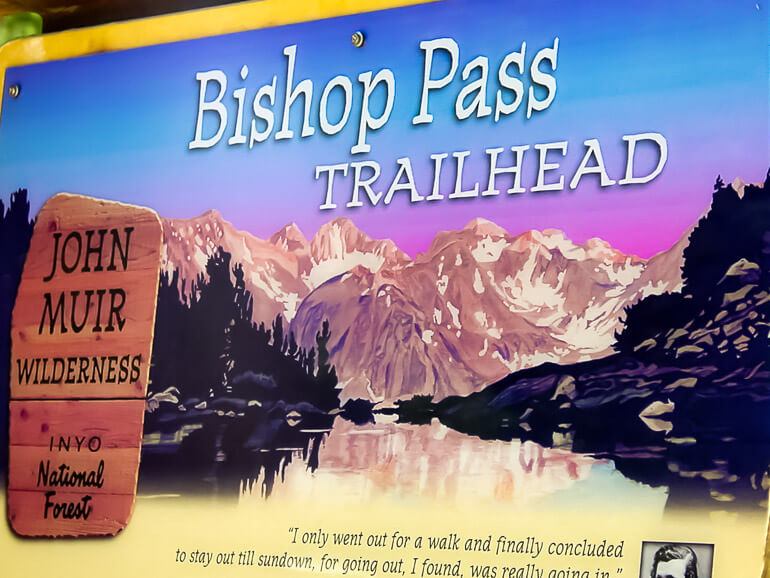Bishop Pass Trailhead
