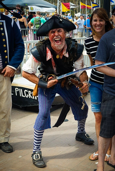 Pirate from Tall Ships Festival