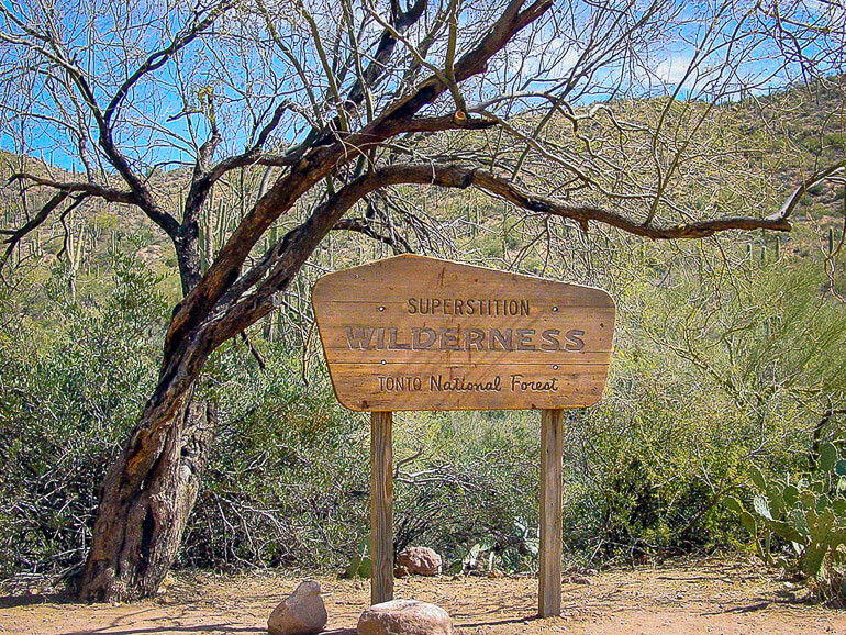 Superstition Wilderness in Arizona