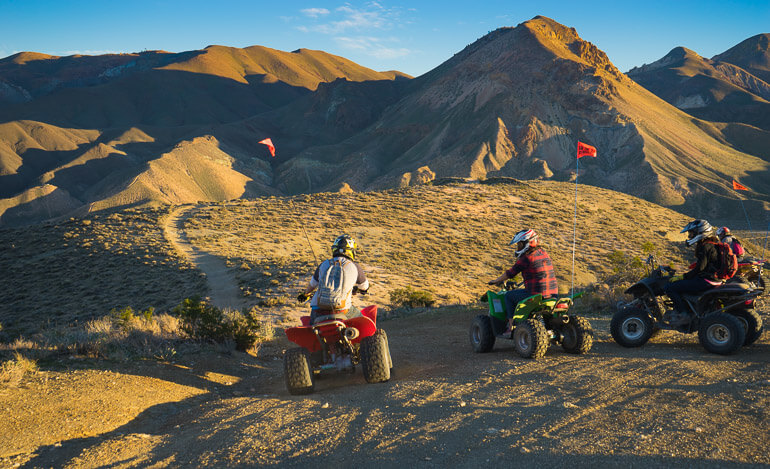 Lots of hills in Jawbone Canyon