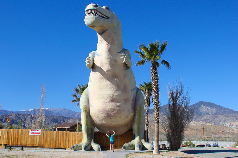 Dinosaur Museum along 10 Freeway