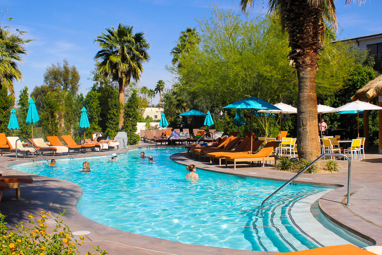 Pool at The Riviera Palm Springs