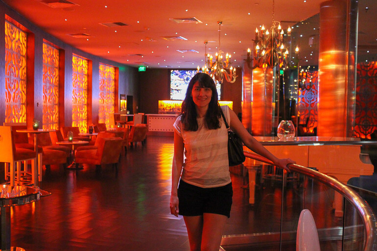 Lobby of the Riviera Hotel Palm Springs