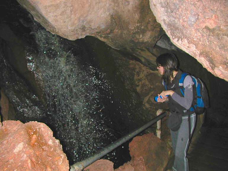 Inside Pinnacles National Park Caves