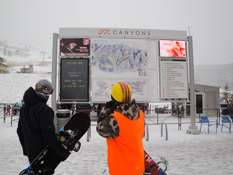 Canyons Ski Resort Park City Utah