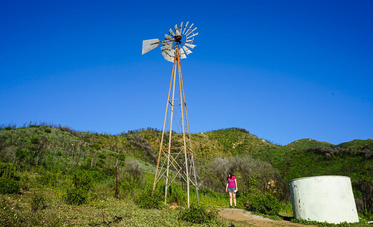 Old Windmill on the Satwiwa Loop Trail
