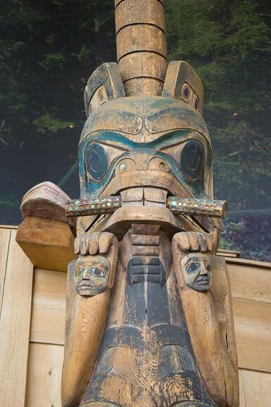 Totem Pole at the Canadian Museum of History