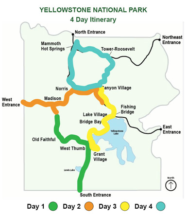 Yosemite 4 Day Itinerary